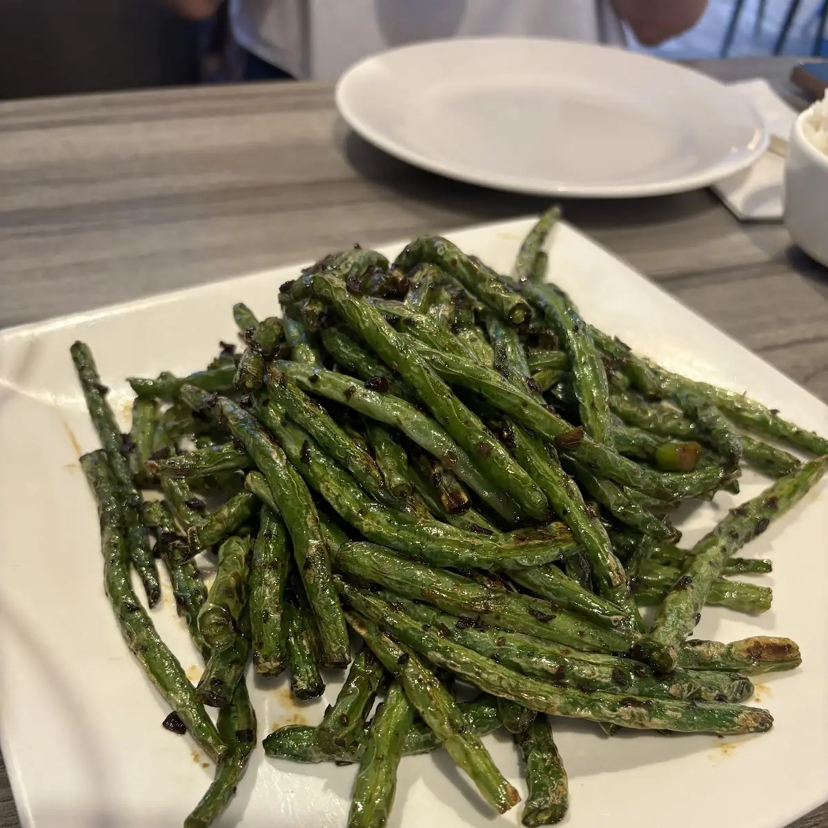 sichuan stir-fried string bean 干煸四季豆